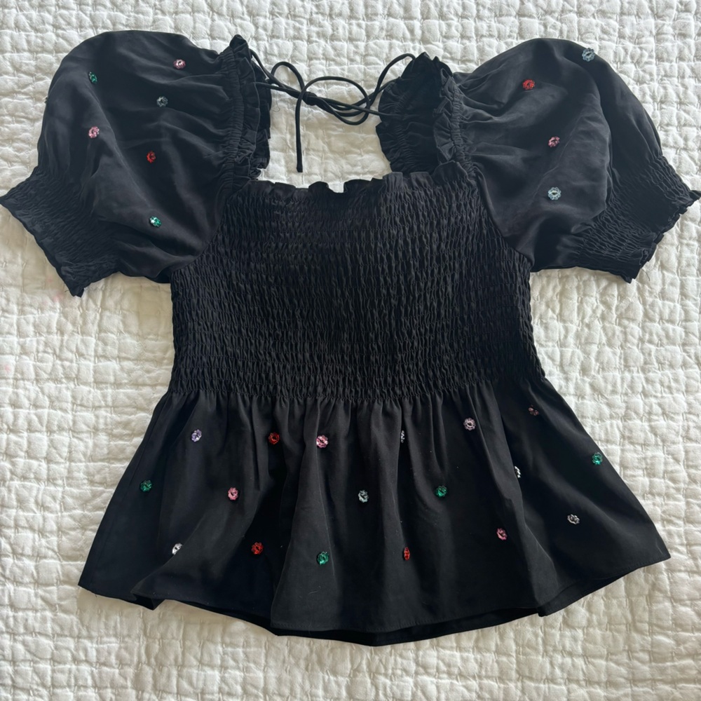 HILL HOUSE Jeweled Top